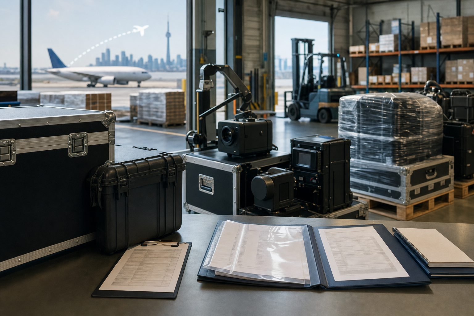 Illustration for: Temporary Imports for Canadian Trade Shows: How ATA Carnets Work