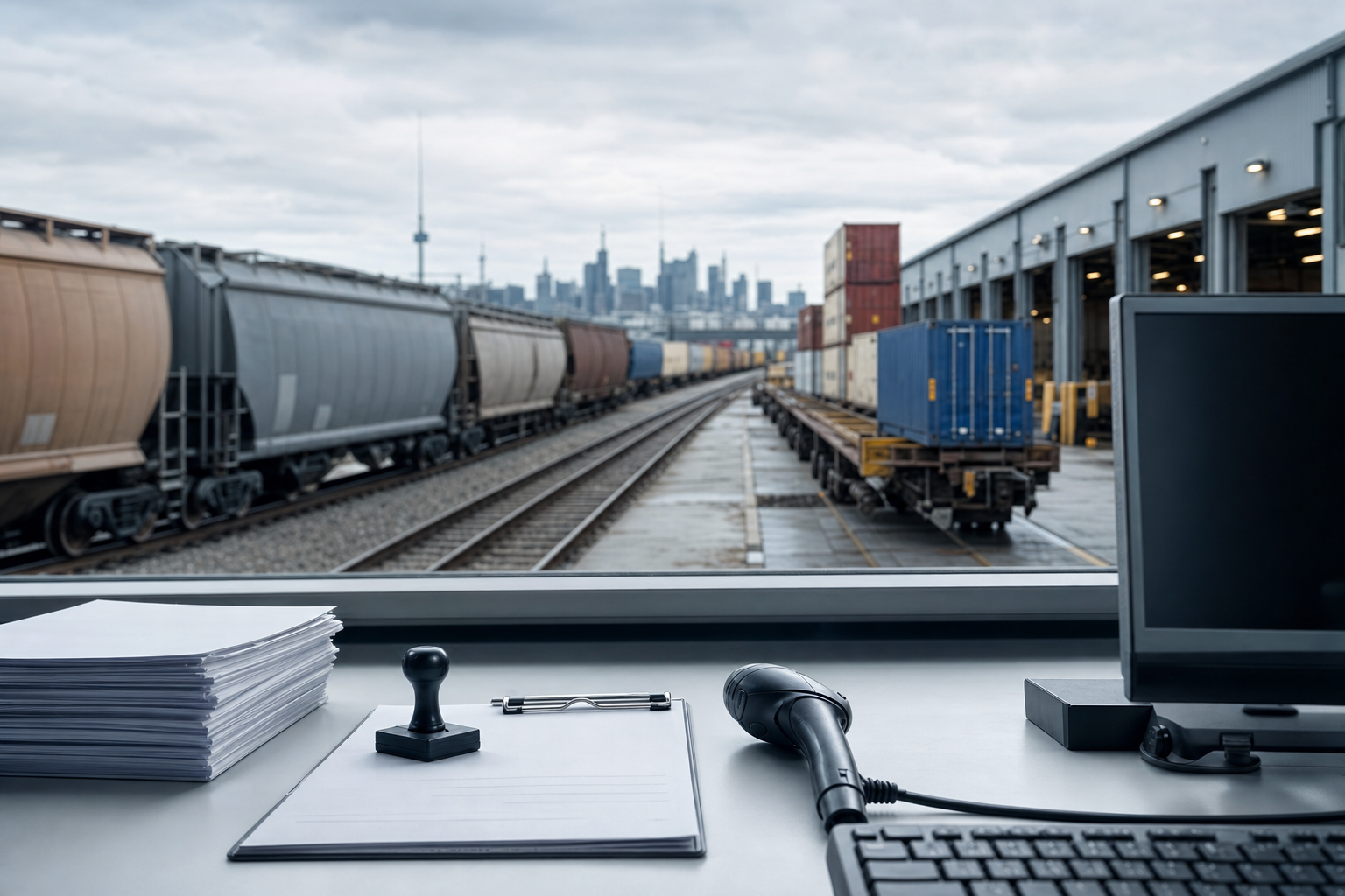Illustration for: Customs Notice 26-16: What Rail In-Transit Reporting Changes for Ontario Importers